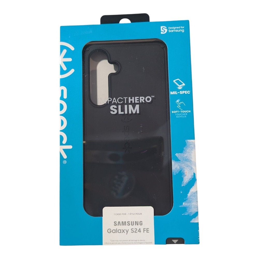 L9-N Speck - ImpactHero‎ Slim Case for Samsung Galaxy S24 FE - Black